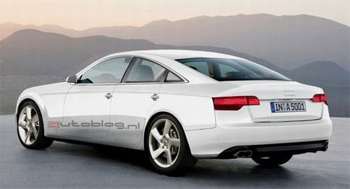 Audi A7 back