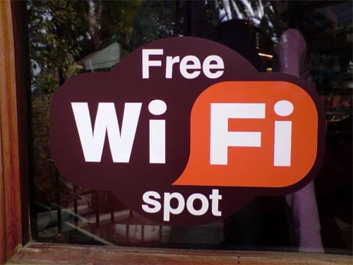 Free Wi-Fi spot