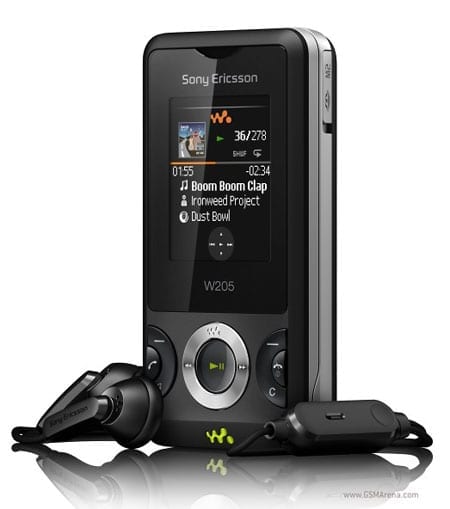 Sony Ericsson W205