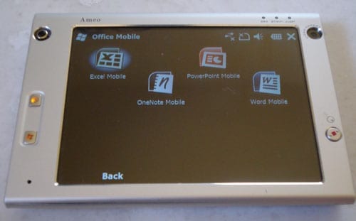 Windows Mobile 6.5 @ HTC X7500