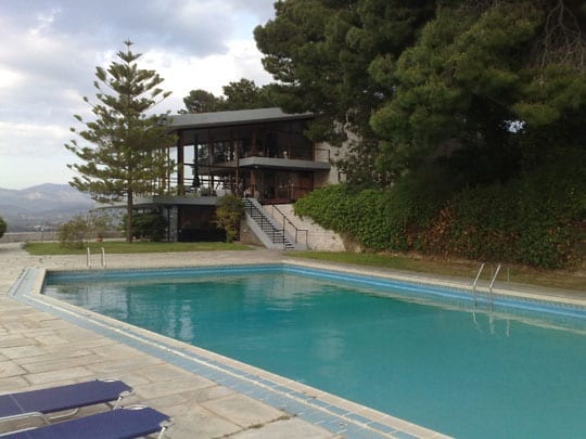 Nafplia Palace pool