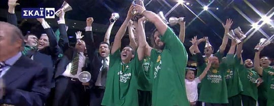 Panathinaikos Euroleague Champions 2009