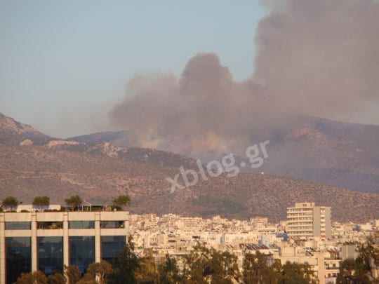 Φωτιά στην Άνω Γλυφάδα