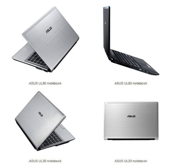 Asus UL Notebooks