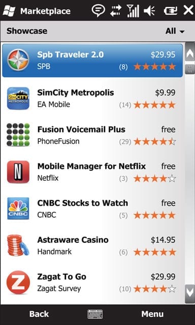 Windows Marketplace for Mobile
