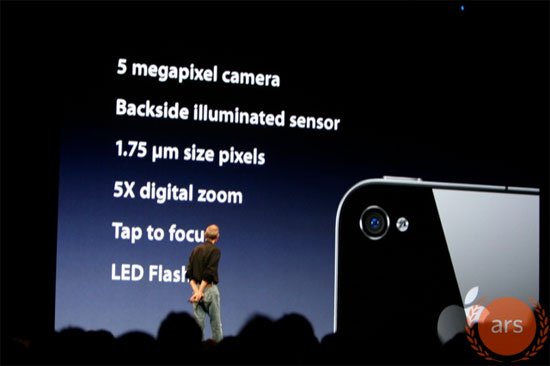 iPhone 4 Camera 5 Megapixel