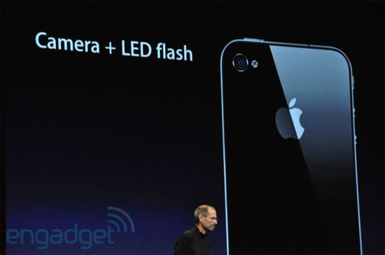 iPhone 4 Camera with LED flash