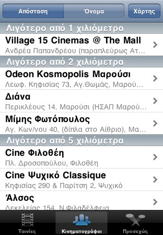 Πάμε Cinema iPhone App