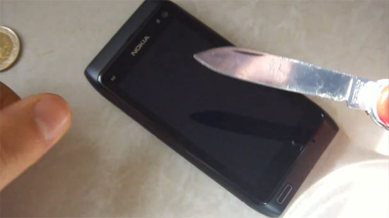 Nokia N8 Screen Test