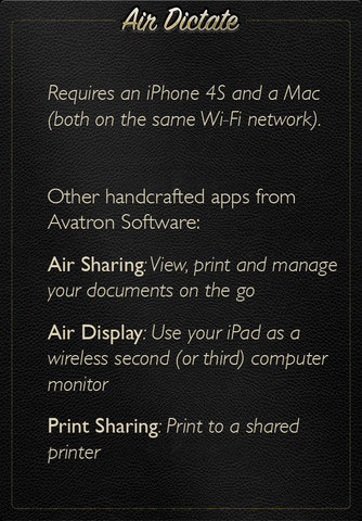 AirDictate: Υπαγορεύστε κείμενα στον Mac υπολογιστή σας με το iPhone!