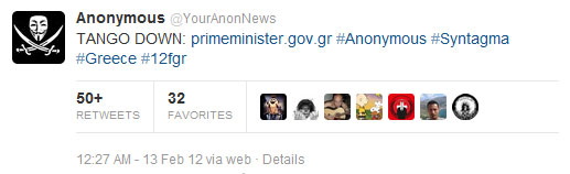 Anonymous Twitter
