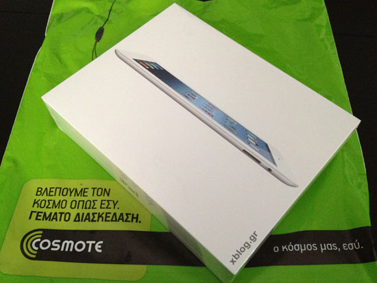 Το νέο iPad έφτασε στο XBLOG.gr, Ξεκινάμε με το Unboxing Video!