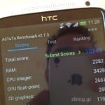HTC One X benchmark tests