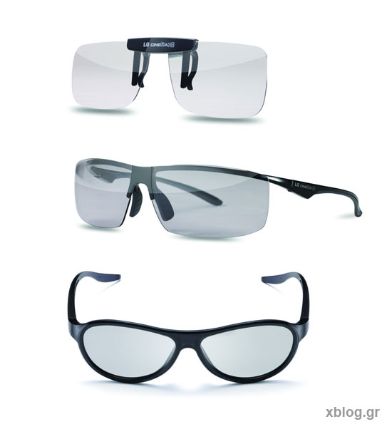 Νέα γκάμα Cinema 3D γυαλιών από την LG