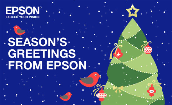 Ευχετήρια κάρτα Epson
