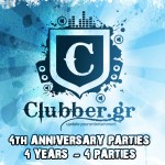 Clubber.gr: Γιορτάζουμε τα 4 χρόνια με 4 parties!