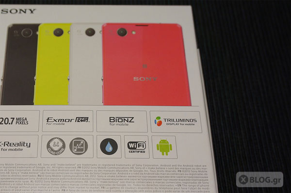 Sony Xperia Z1 Compact unboxing