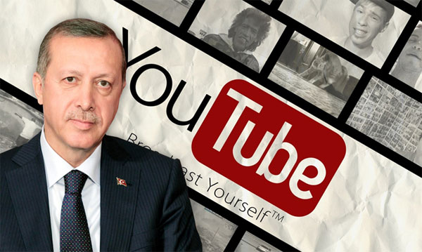 Ο Ερντογάν μπλοκάρει το YouTube στην Τουρκία