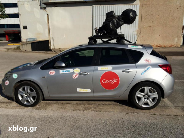 Google Street View Car στην Αθήνα