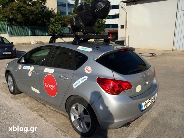 Google Street View Car στην Αθήνα