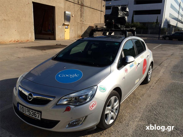 Google Street View Car στην Αθήνα