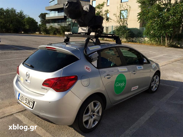 Google Street View Car στην Αθήνα