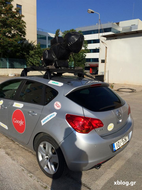 Google Street View Car στην Αθήνα