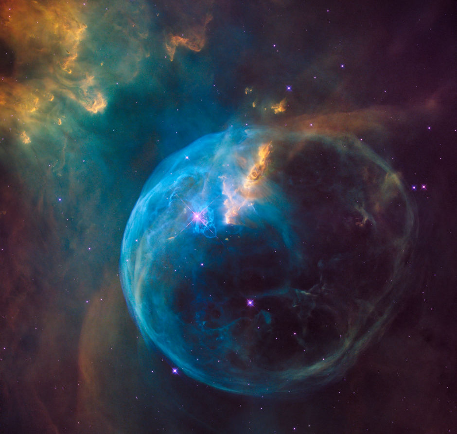 Bubble Nebula - Hubble Space Telescope