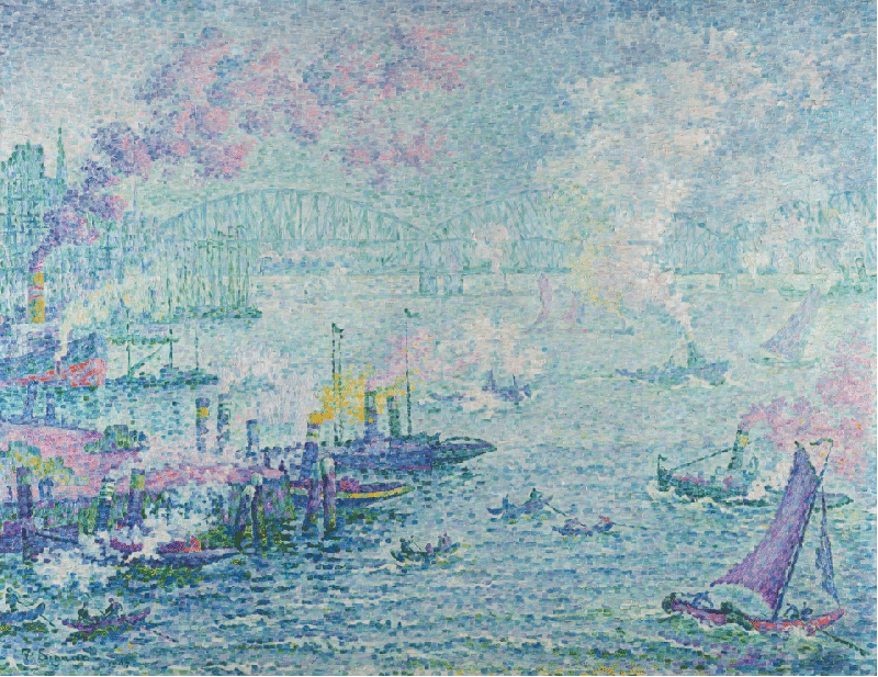 Το "The Port of Rotterdam" του Signac όπως το τράβηξε η Art Camera