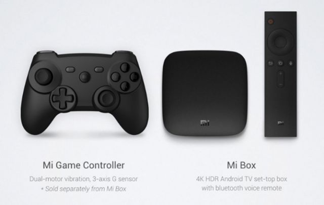 Xiaomi 4K Mi Box controllers