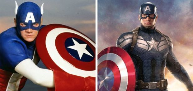 Captain America 1990 and 2016