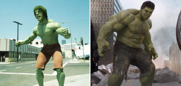 Hulk 1978 and 2012