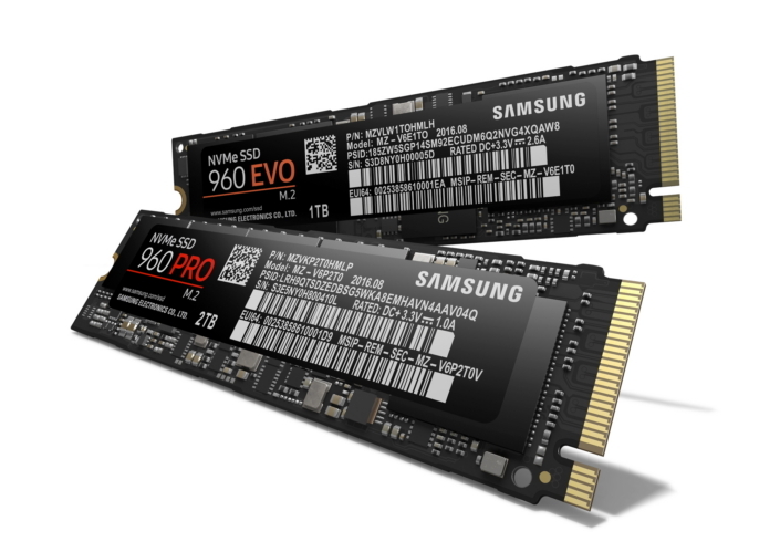 Samsung 960 PRO / EVO