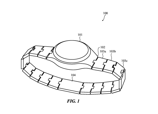 Apple Watch modular band patent