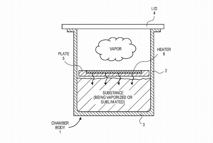 Apple vaporizer patent