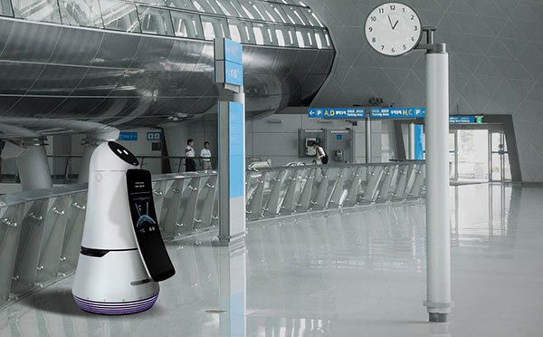 LG Airport Guide Robot