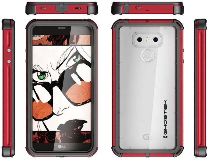 LG G6 Ghostek case leak