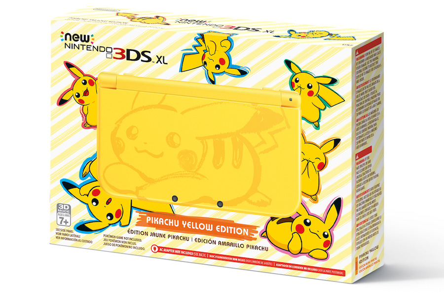 Nintendo 3DS XL Pikachu