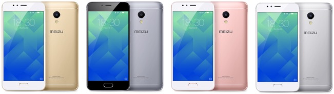 Meizu M5s colors