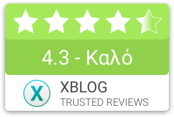 XBLOG.GR Review compact badge 4.3