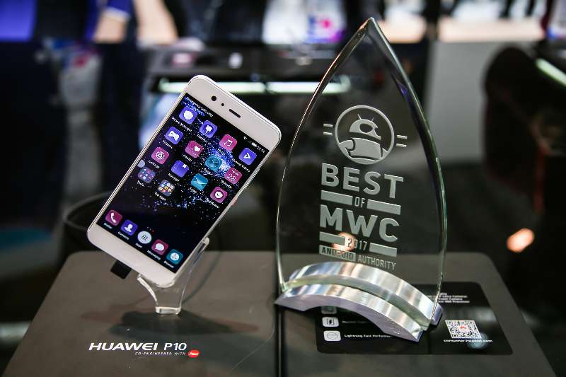 Huawei P10 Android Authority award