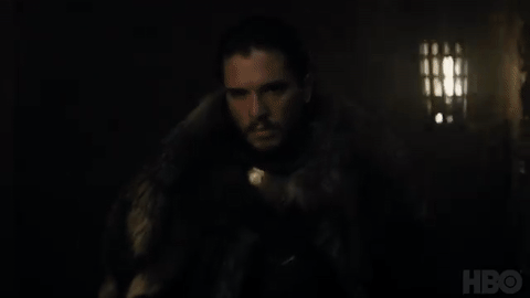 Game of Thrones Season 7 Long Walk Jon Snow