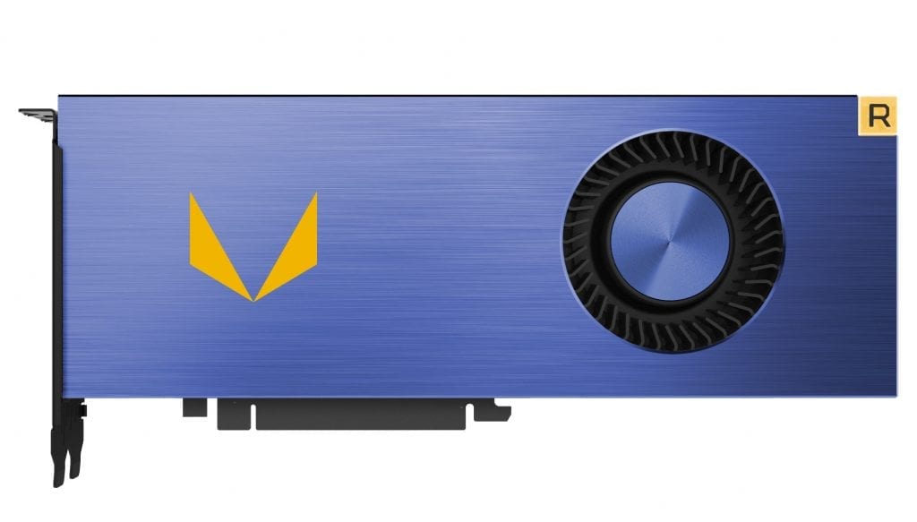 AMD Radeon Vega Frontier Edition blue