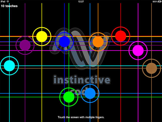 iPad Multitouch