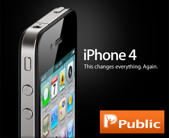 Public, Κλήρωση iPhone 4