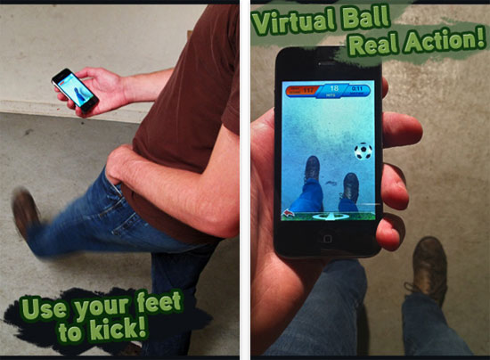 ARSoccer, Augmented Reality Ποδοσφαιράκι στο iPhone