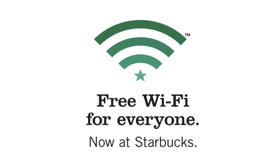 Starbucks Δωρεάν Wi-Fi