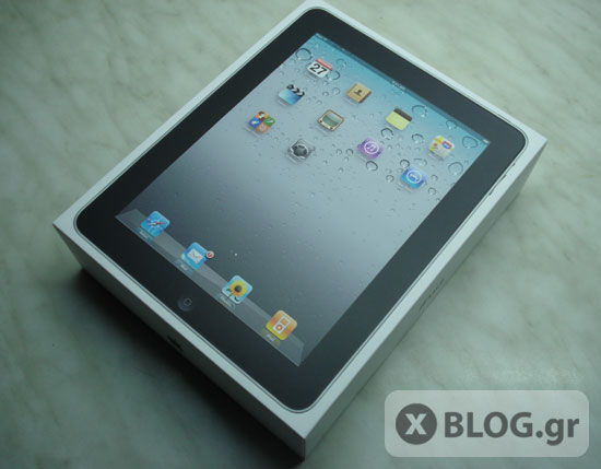 Apple iPad 16GB Wi-Fi Unboxing Video - XBLOG.GR