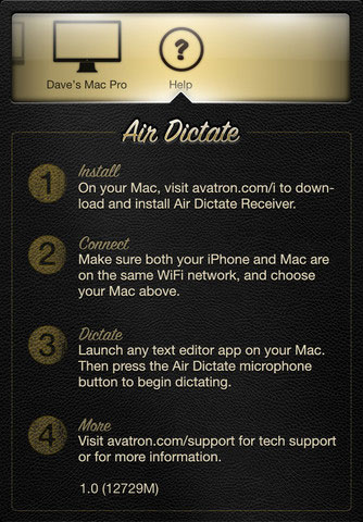 AirDictate: Υπαγορεύστε κείμενα στον Mac υπολογιστή σας με το iPhone!