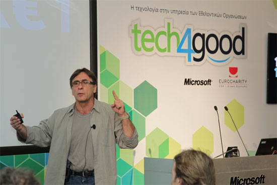 Ο brand strategist Peter Economides στην εκδήλωση Tech4Good